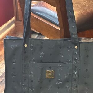 MCM Black Tote Bag
